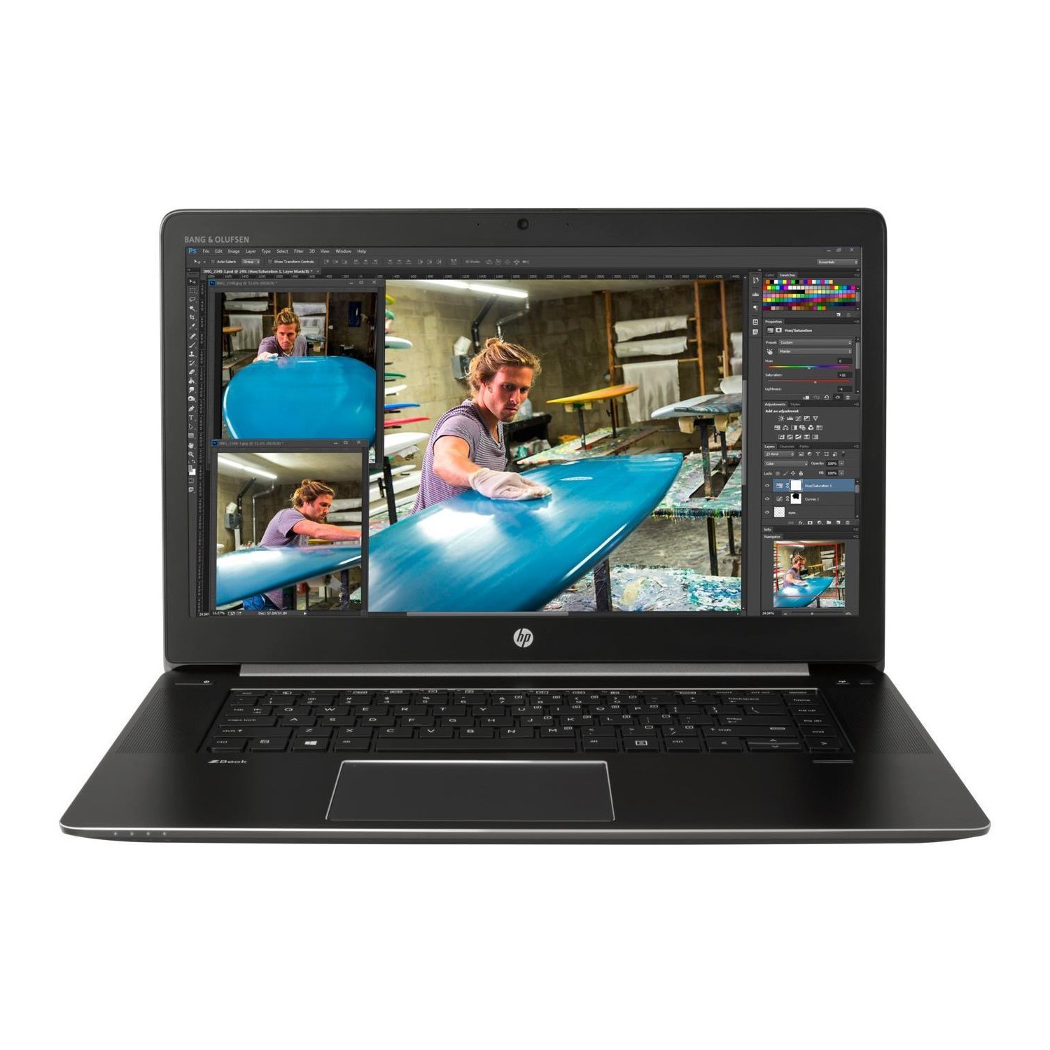 لپ تاپ اچ پی مدل HP ZBOOK 15 G3 | i7 6700HQ | 16GB DDR4 | 256GB SSD | 2G M1000M